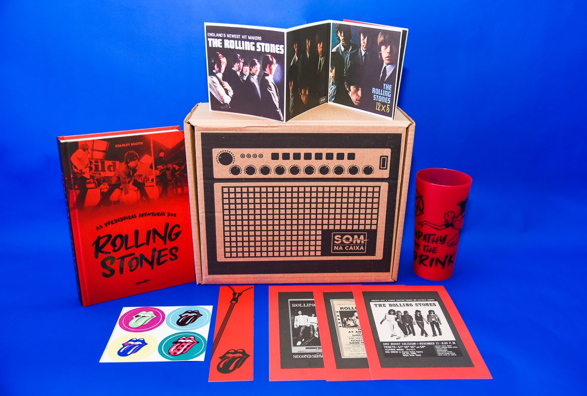 SOM NA CAIXA: Conheça a caixa dos Rolling Stones